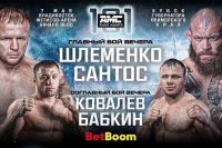 Видео боя Денис Подыниногин – Денис Архиереев AMC Fight Nights 101