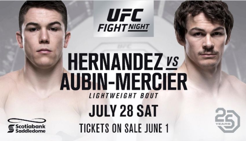 Александр Эрнандес и Оливье Обин-Мерьсе встретятся на турнире UFC on Fox 30
