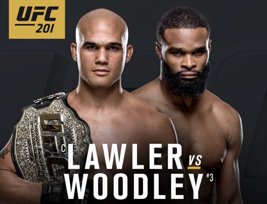 РП UFC №12- UFC 201 - LAWLER VS. WOODLEY