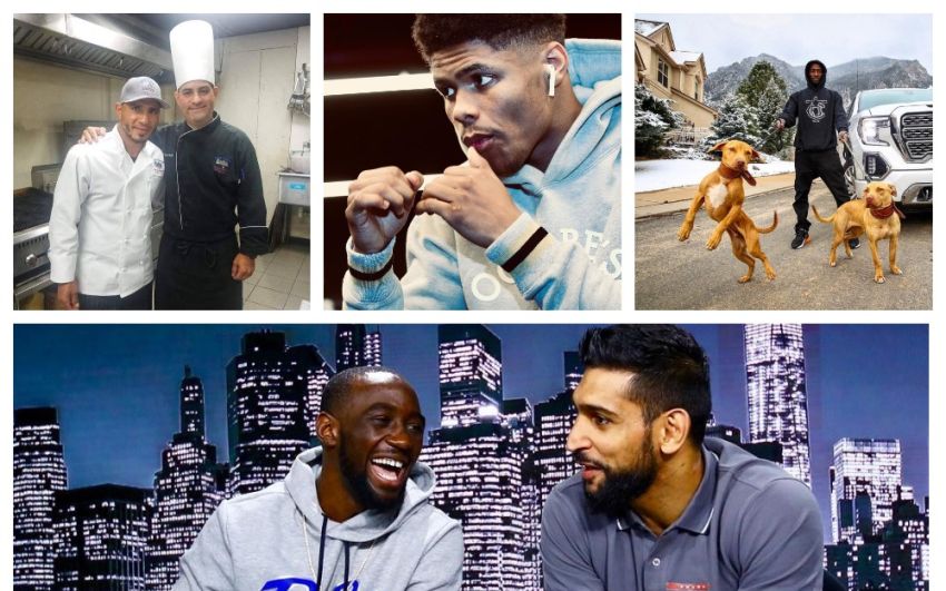 InstaBoxing 18 апреля 2019: Усик спаррингует с Маликом Скоттом, Кроуфорд и Хан на съемках передачи Face to Face