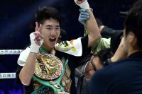 Кенширо Терайи остановил Хирото Киогучи, объединив титулы WBC и WBA в первом наилегчайшем весе