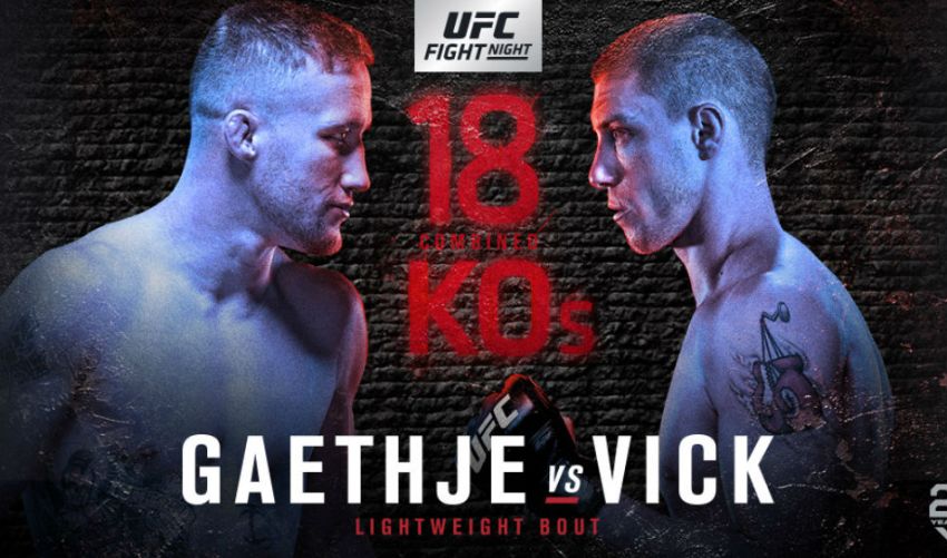 Видео взвешивания участников турнира UFC Fight Night 135: Гэтжи - Вик