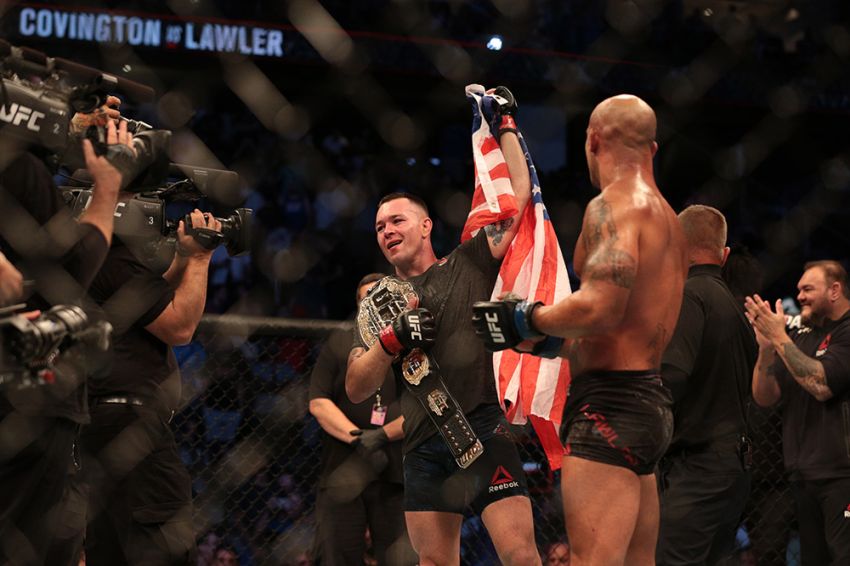 Фото турнира UFC on ESPN 5: Колби Ковингтон - Робби Лоулер