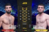 Видео боя Хусейн Мальцагов - Махочи Сагитов на ACA 98 - Fight Day