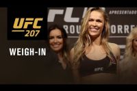 Взвешивание UFC 207. Прямая трансляция