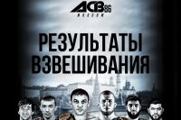 Результаты предварительного взвешивания турнира ACB 86: Балаев - Раисов