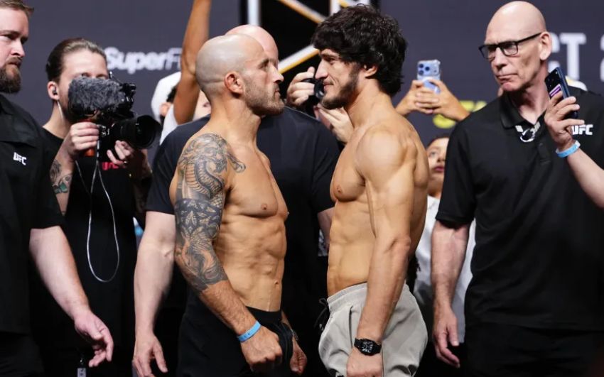 Алекс Волкановски нокаутировал Мовсара Евлоева во втором раунде на UFC 333