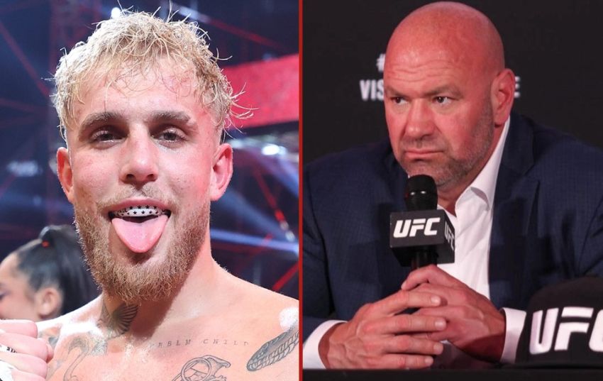 Джейк Пол жестко ответил главе UFC: "Дана может отсосать мне ч**н!"