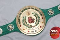 WBC показал специальный пояс к бою Головкин — Джейкобс