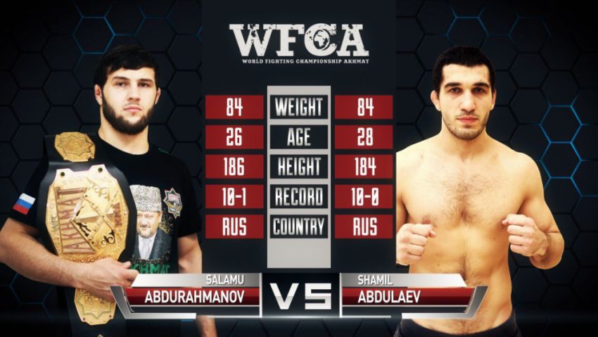 Саламу Абдурахманов победил Шамиля Абдулаева на турнире WFCA 53