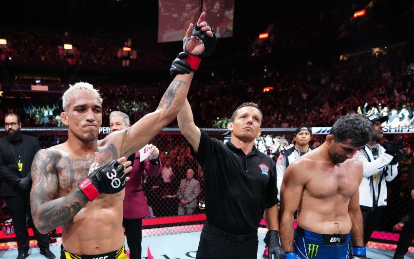 Слова Чарльза Оливейры после победы над Бенеилом Дариушем на UFC 289