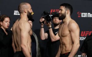 Результаты взвешивания турнира UFC Fight Night 235