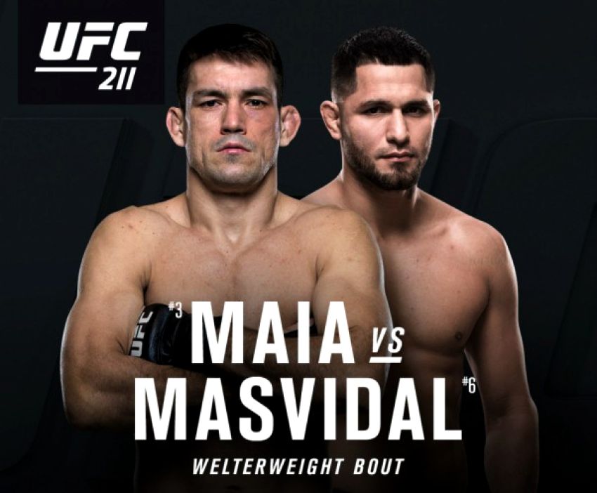 Видео боя Дэмиан Майя - Хорхе Масвидал UFC 211