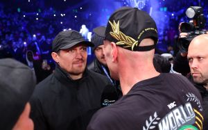 Тайсон Фьюри обратился к Усику: "Пузо тебя догонит, лошара"