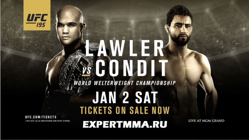 Прямая трансляция UFC 195: Лоулер vs Кондит, Миочич vs Арловский