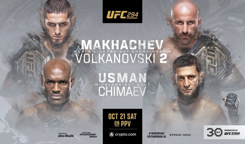 РП ММА №40 (UFC 294): 21 октября