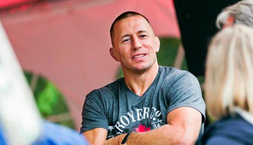 Georges St-Pierre predicted the result of the fight Kamaru Usman - Gilbert Burns