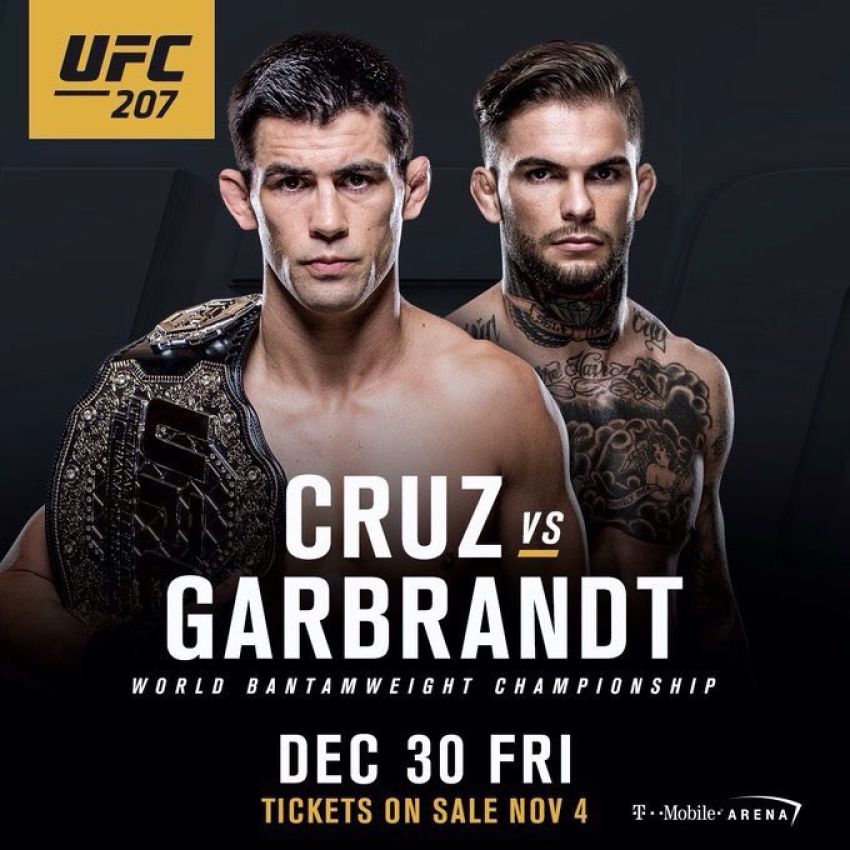 Доминик Круз vs. Коди Гарбрандт на UFC 207
