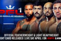 Прямая трансляция PFL 1: 2023 Regular Season