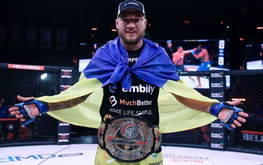 Чемпион Bellator Ярослав Амосов рассказал о предложении от UFC