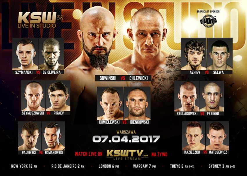 Прямая трансляция KSW 38