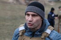 Виталий Кличко: "Мы никогда не проиграем битву за наше будущее, потому что весь народ выступает против российской агрессии"