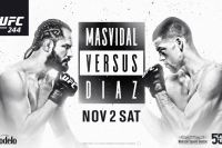 Файткард турнира UFC 244: Хорхе Масвидаль - Нейт Диас