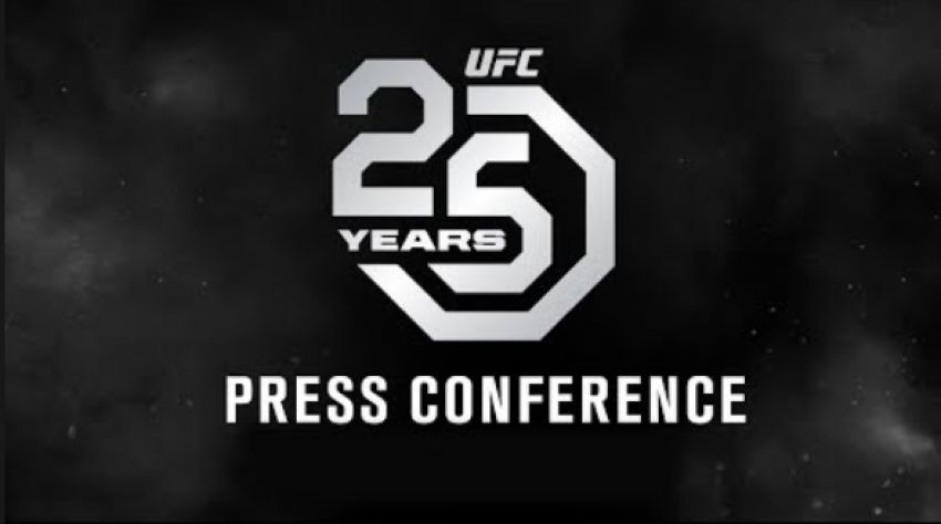 Прямая трансляция UFC 25th Anniversary Press Conference в Лос-Анджелесе