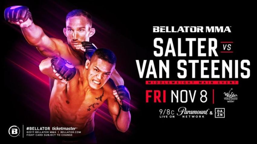 Прямая трансляция Bellator 233: Джон Солтер - Костелло ван Стинис