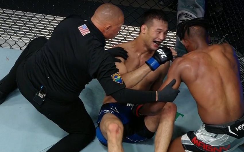 Видео боя Нил Магни - Шавкат Рахмонов UFC on ESPN 38