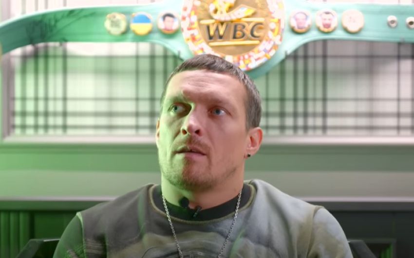 Усик рассказал, с чем у него ассоциируется слово страх