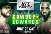 Прямая трансляция UFC Fight Night 132: Дональд Серроне - Леон Эдвардс
