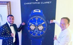 Василий Ломаченко презентовал уникальную модель часов от Christophe Claret