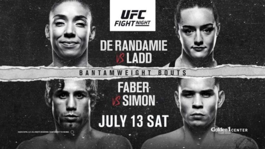UFC on ESPN+ 13: Жермейн Де Рандами - Аспен Лэдд. Смотреть онлайн прямой эфир