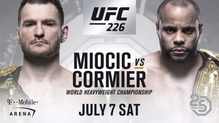 Прямая трансляция UFC 226: Стипе Миочич - Даниэль Кормье