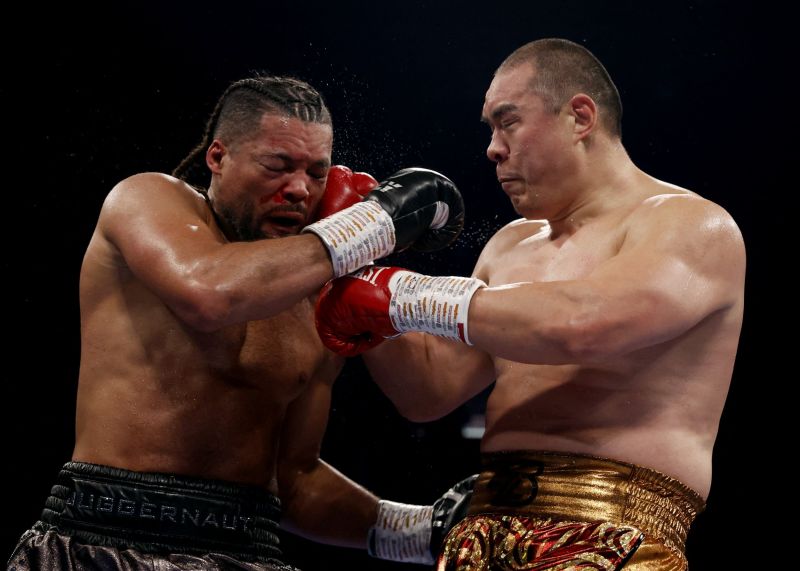 Джо Джойс сделал заявление после поражения от Чжана Чжилея | Fightnews.info