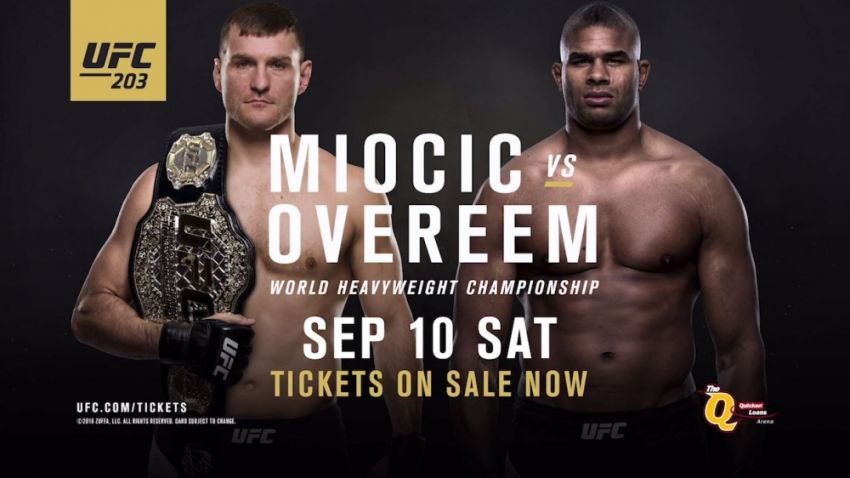 Стипе Миочич vs.Алистер Оверим | UFC 203: Miocic vs. Overeem ( Promo )