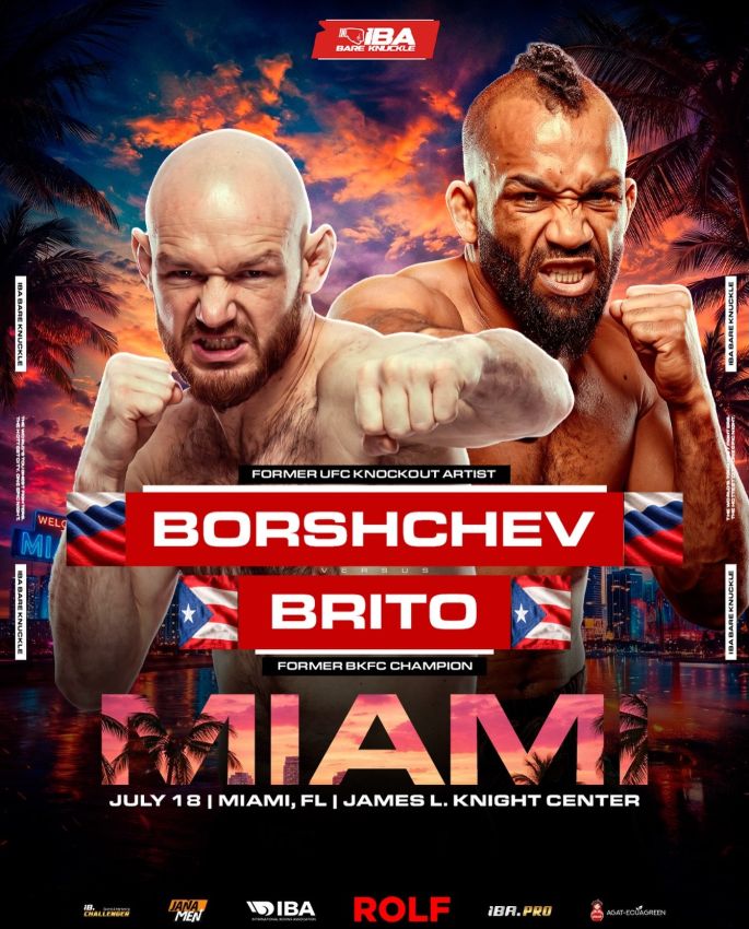 Прямая трансляция IBA Bare Knuckle Miami