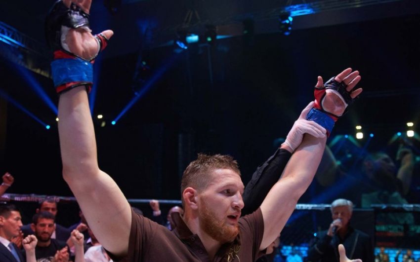 Александр Шлеменко - о драке на турнире AMC Fight Nights Global: "Я думаю, что Минеев доволен"