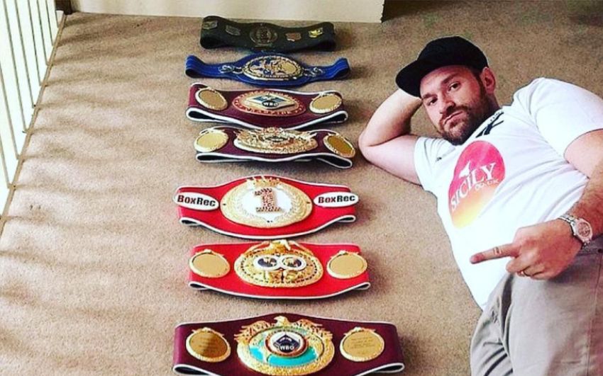 Тайсон Фьюри: "Где бы мне раздобыть пояс WBC?"