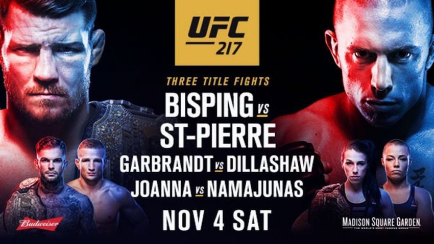 РП ММА №20 UFC 217 Bisping vs. St. Pierre