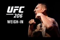 Прямая трансляция. Официальное взвешивание UFC 206 Макс Холлоуэй - Энтони Петтис, Никита Крылов - Миша Циркунов