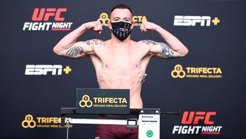 Результаты взвешивания турнира UFC on ESPN+ 36: Тайрон Вудли - Колби Ковингтон