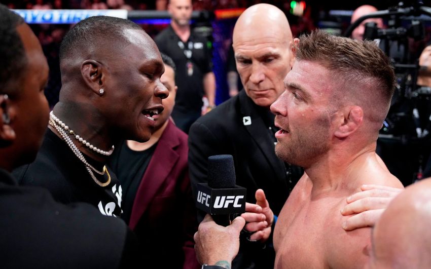 Исраэль Адесанья анонсировал бой против дю Плесси на UFC 305