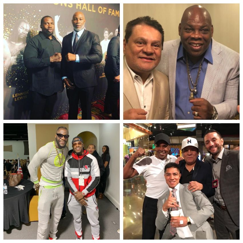 InstaBoxing 8 мая 2019: Льюис и Рахман, Дюран и Баркли вновь встретились лицом к лицу
