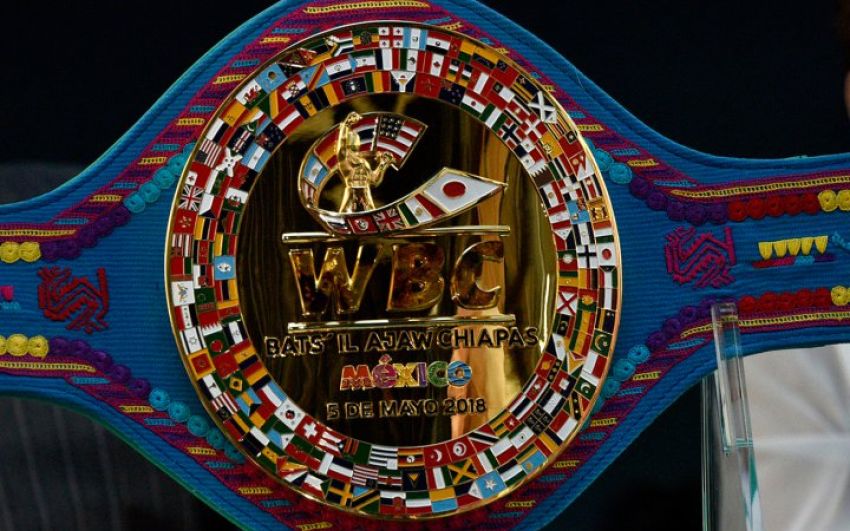 WBC изготовила специальный пояс для боя Головкин-Мартиросян
