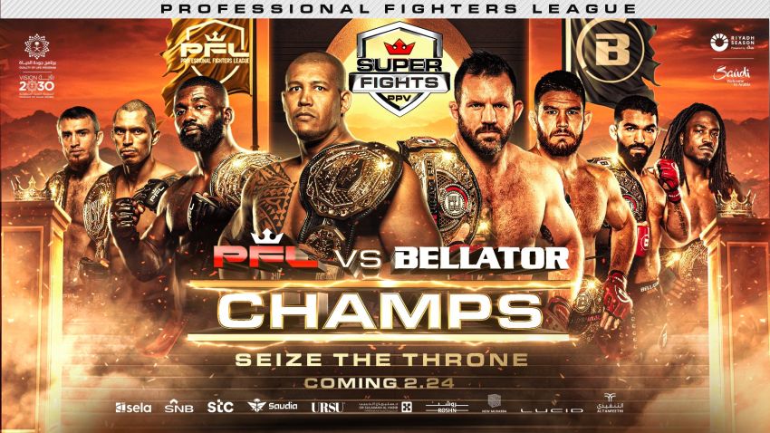 Прямая трансляция турнира PFL vs Bellator