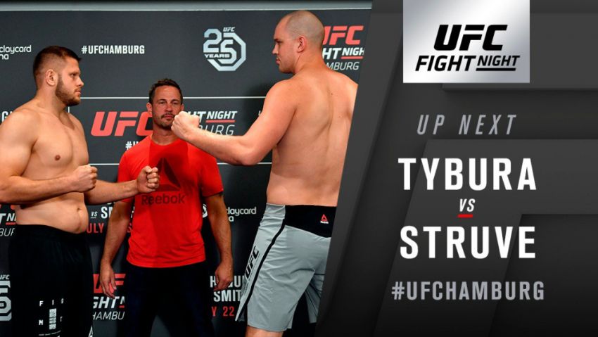 Видео боя Марчин Тыбура - Стефан Штруве UFC Fight Night 134