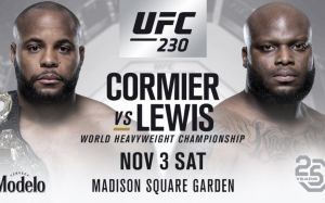 Официально: Даниэль Кормье vs Деррик Льюис в главном событии UFC 230