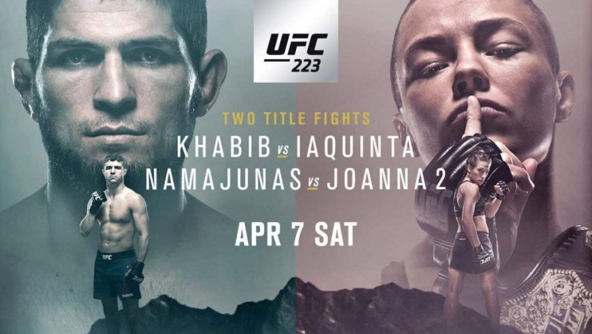 Видео боев турнира UFC 223